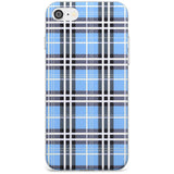 Blue Plaid iPhone Case  Slim Case Phone Case - Case Warehouse