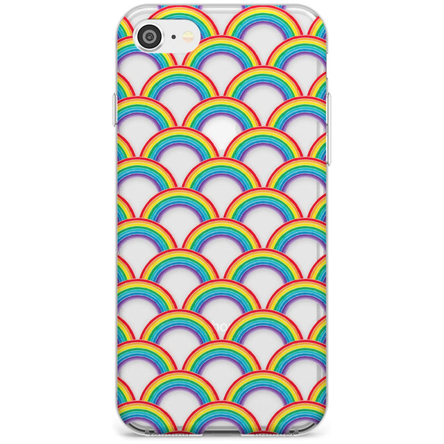 Somewhere over the rainbow Slim TPU Phone Case for iPhone SE 8 7 Plus