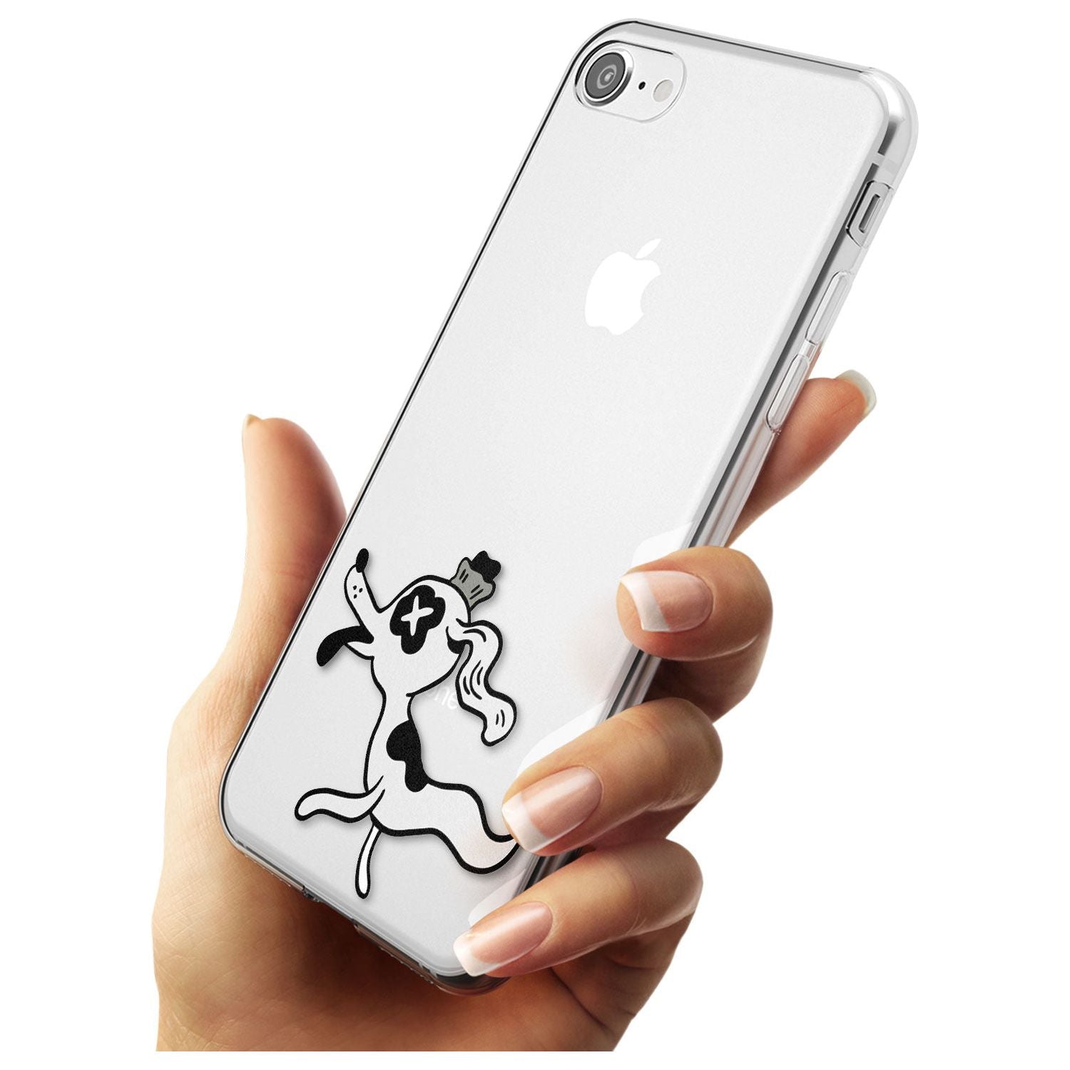 Dog Spirit Slim TPU Phone Case for iPhone SE 8 7 Plus