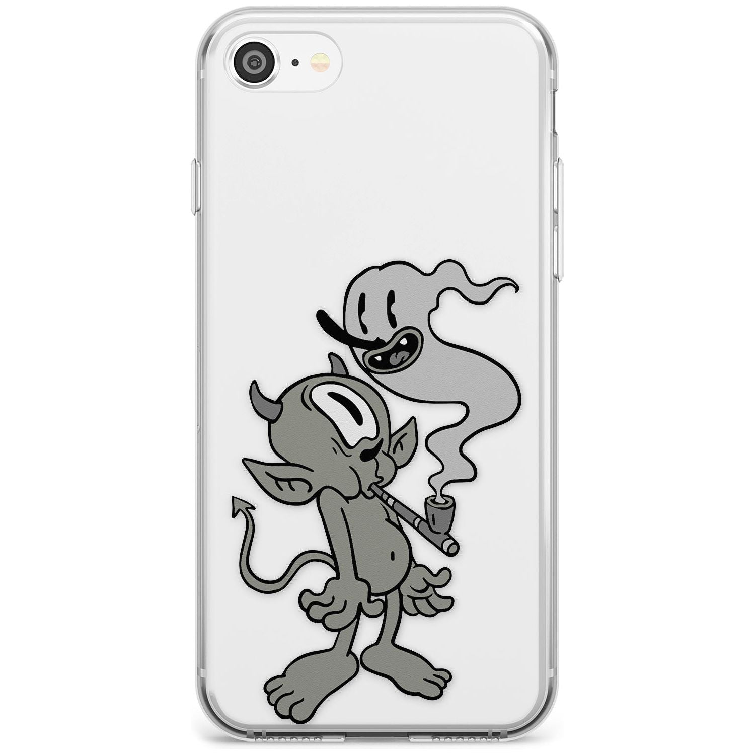 Pipe Goblin Slim TPU Phone Case for iPhone SE 8 7 Plus