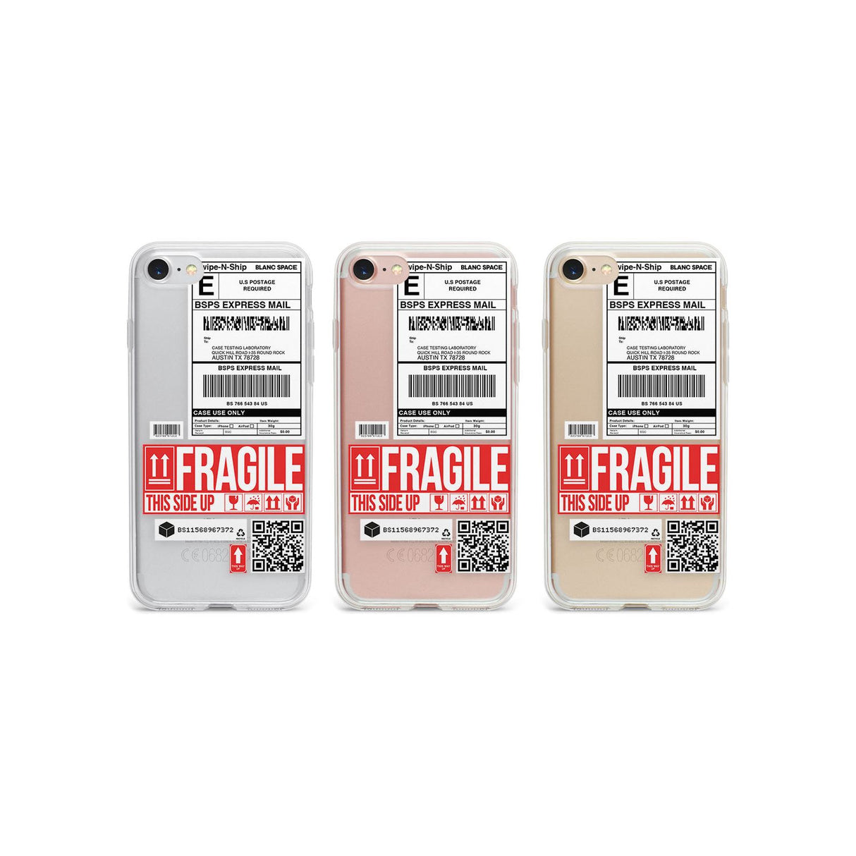 Shipping Label Phone Case for iPhone SE