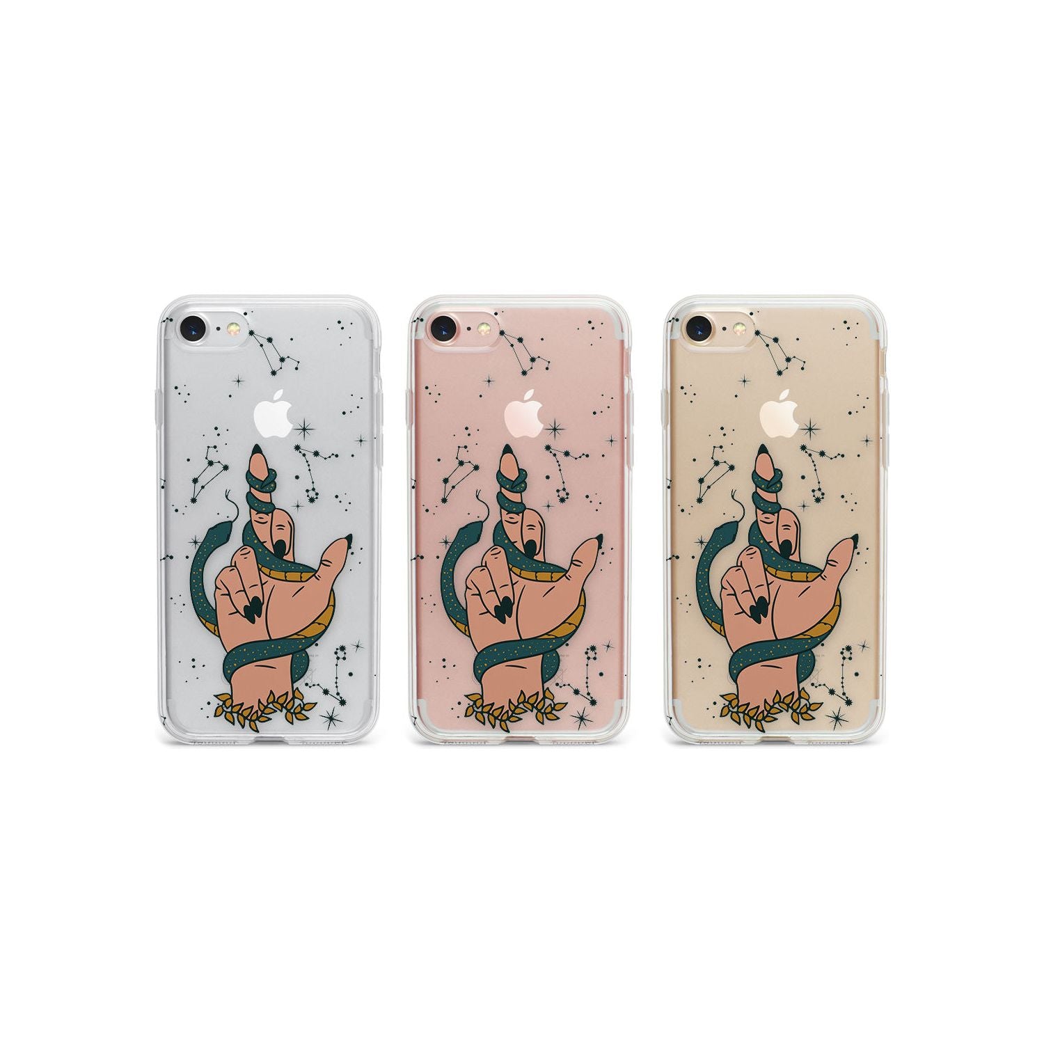 Snakes, Stars and Cynicism Phone Case for iPhone SE