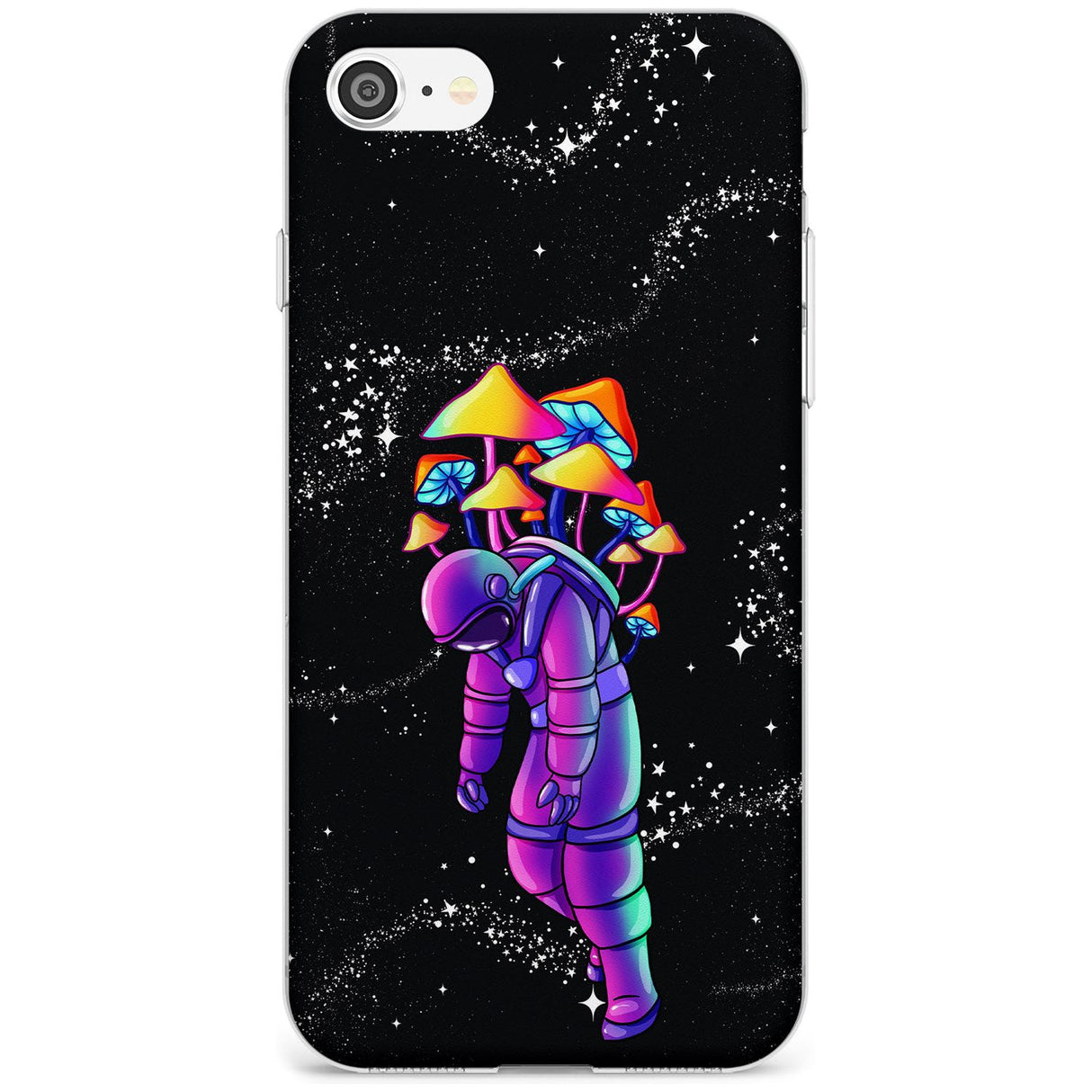 Space Mutation Slim TPU Phone Case for iPhone SE 8 7 Plus