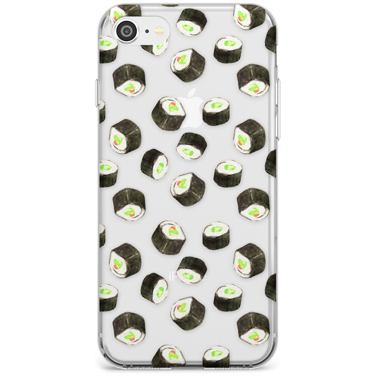 Maki Rolls Sushi Pattern iPhone Case  Slim Case Phone Case - Case Warehouse