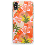 Hawaiian Flowers Abstract Pattern iPhone Case  Impact Case Phone Case - Case Warehouse