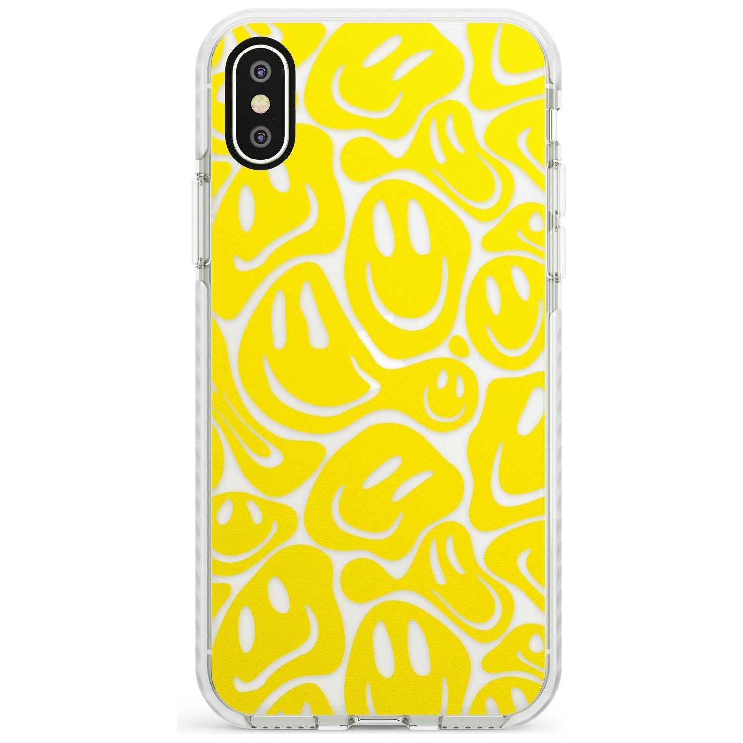 Blue Acid Faces Phone Case for iPhone X XS Max XR