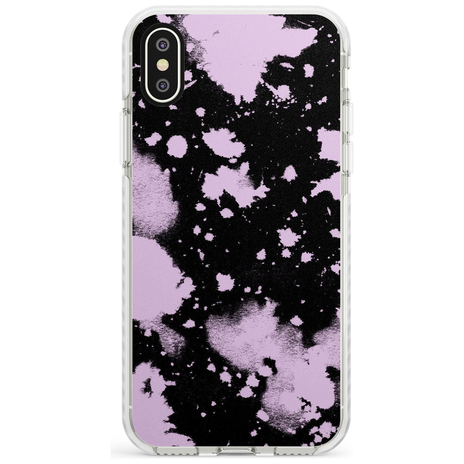 Pink & Black Acid Wash Tie-Dye iPhone Case  Impact Case Phone Case - Case Warehouse