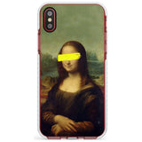 VANDALED MONA LISA Slim TPU Phone Blanc Space X XS Max XR