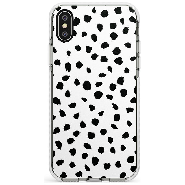 Dalmatian Print Slim TPU Phone Case Warehouse X XS Max XR