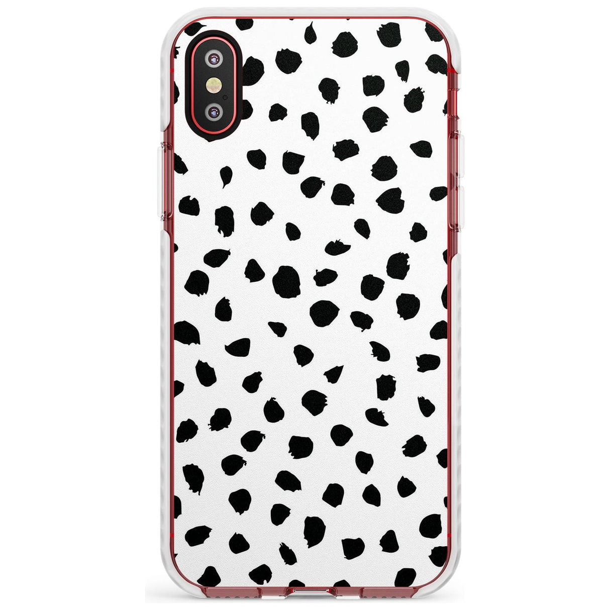 Dalmatian Print Slim TPU Phone Case Warehouse X XS Max XR