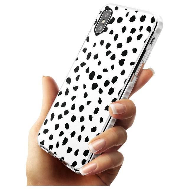 Dalmatian Print Slim TPU Phone Case Warehouse X XS Max XR