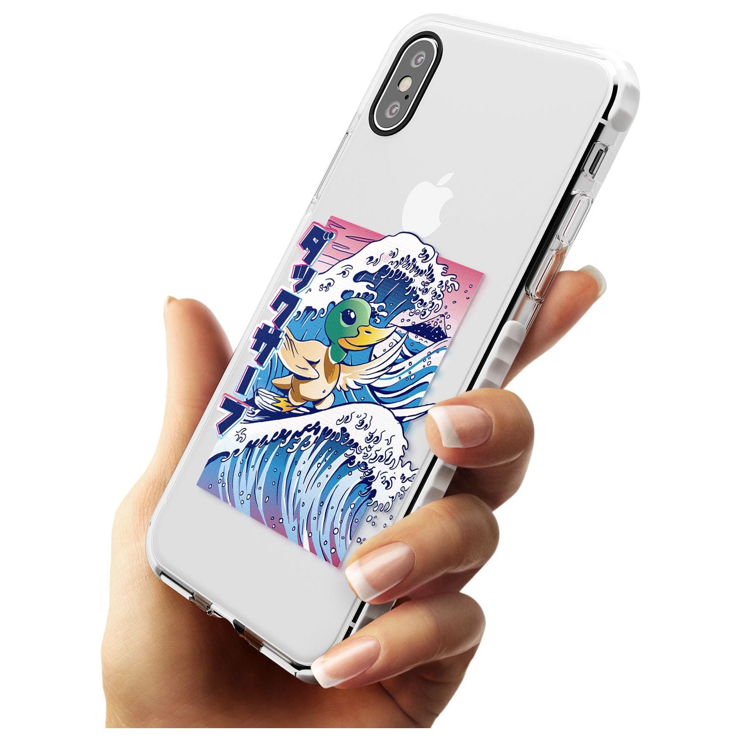 Duck Surf Impact Phone Case for iPhone X XS Max XR