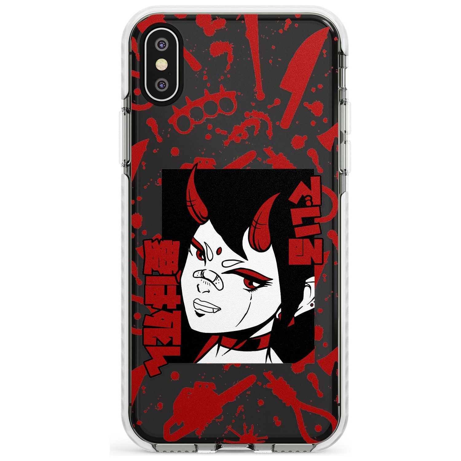 She's a Devil Impact Phone Case for iPhone X XS Max XR