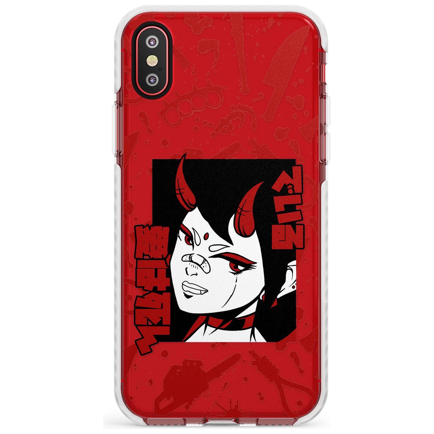 She's a Devil Impact Phone Case for iPhone X XS Max XR