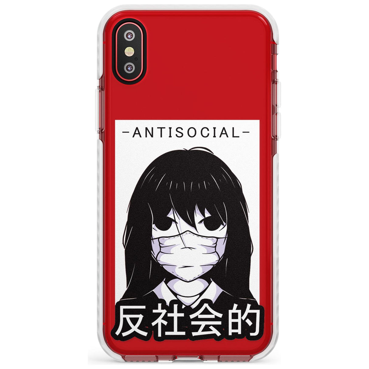 Anti-Social Impact Phone Case for iPhone X XS Max XR