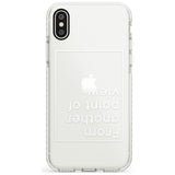 Another Point of View (White) Slim TPU Phone Case Warehouse X XS Max XR