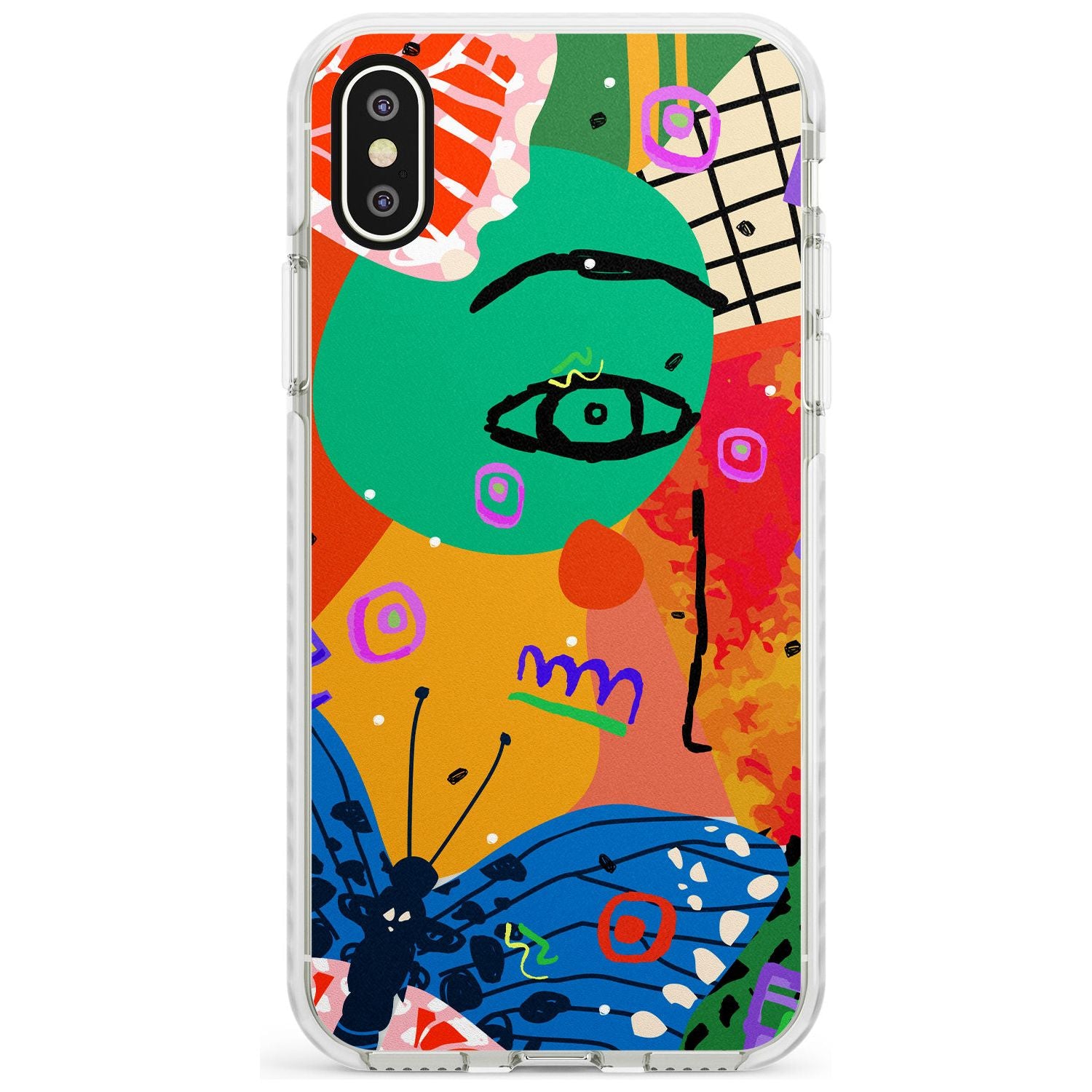 Abstract Butterfly Slim TPU Phone Case Warehouse X XS Max XR