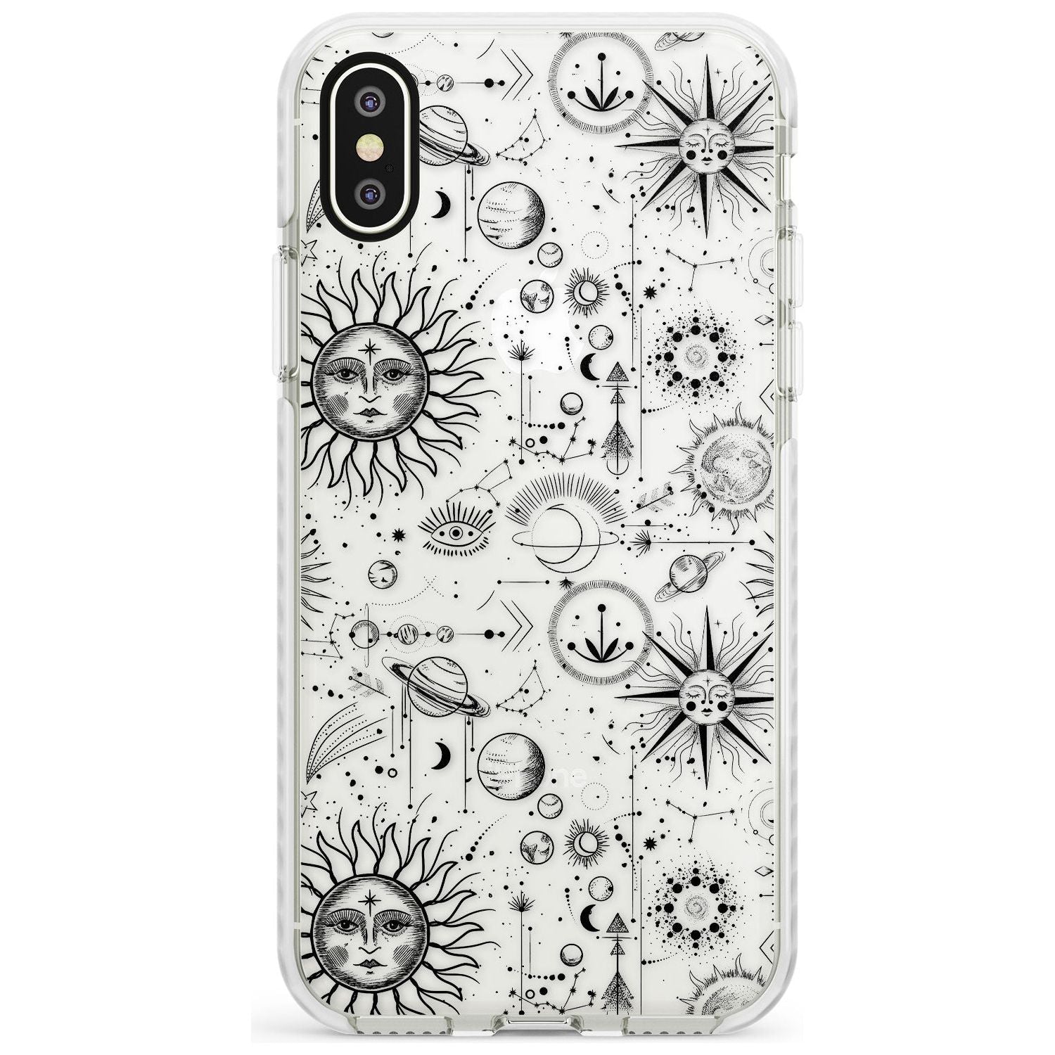 Suns & Planets Astrological Impact Phone Case for iPhone X XS Max XR