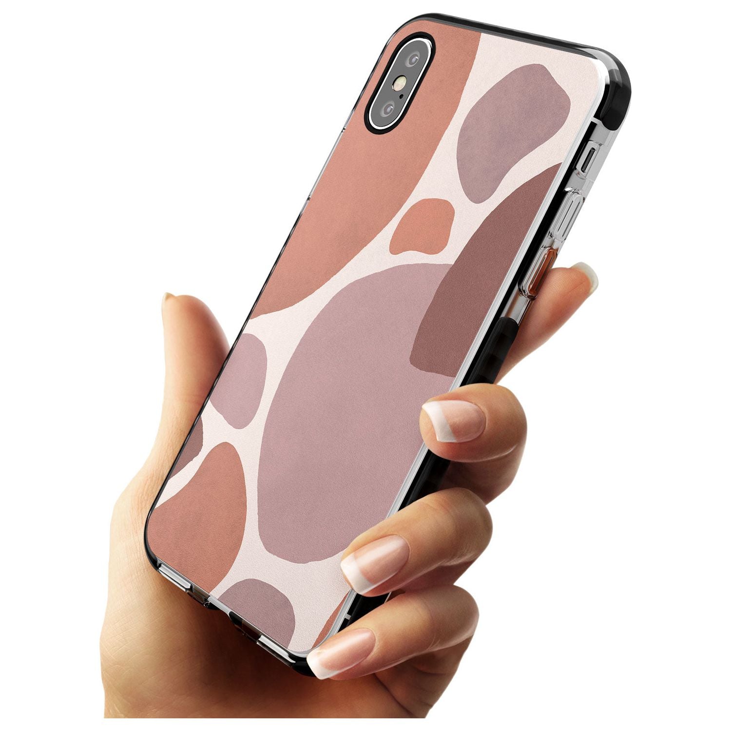 Lush Abstract Watercolour Black Impact Phone Case for iPhone X XS Max XR