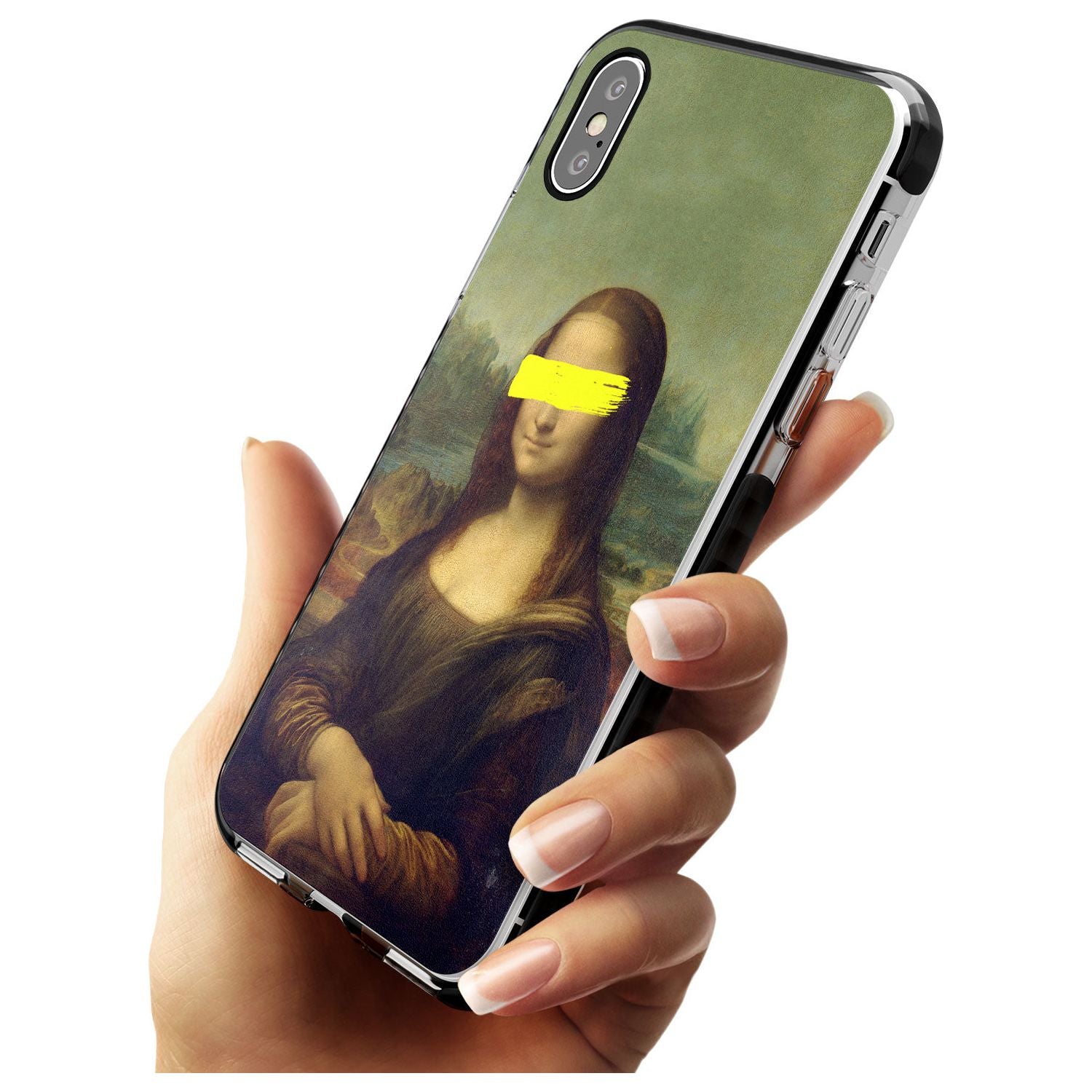 VANDALED MONA LISA Pink Fade Impact Phone Case for iPhone X XS Max XR