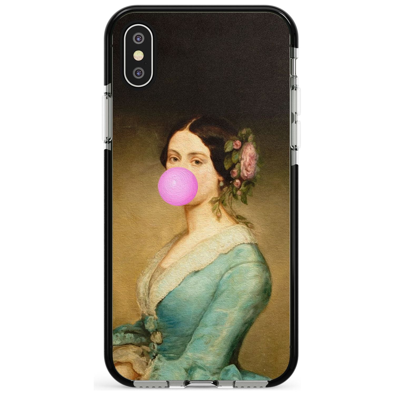 NOT SO ETIQUETTE Pink Fade Impact Phone Case for iPhone X XS Max XR