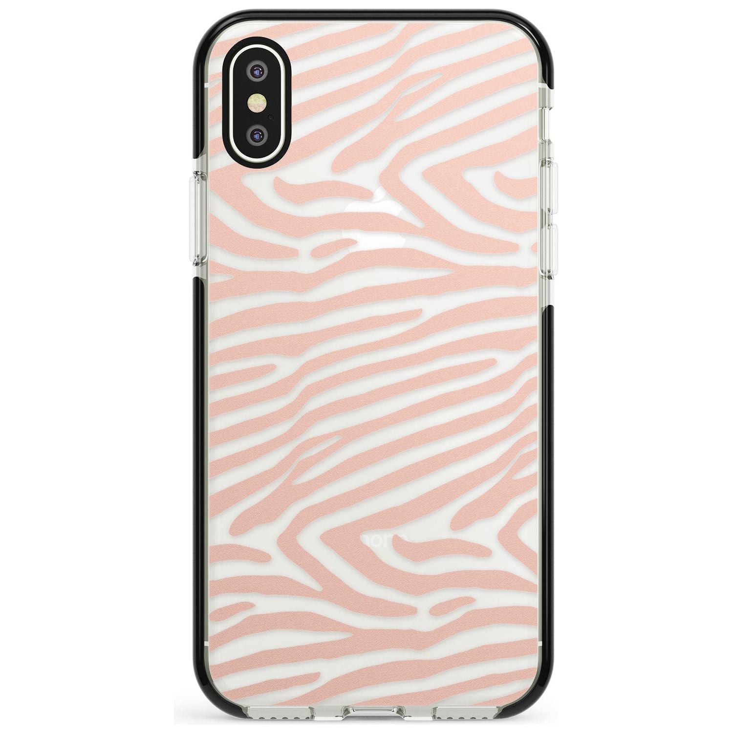 Horizontal Zebra Stripes Transparent Animal Print