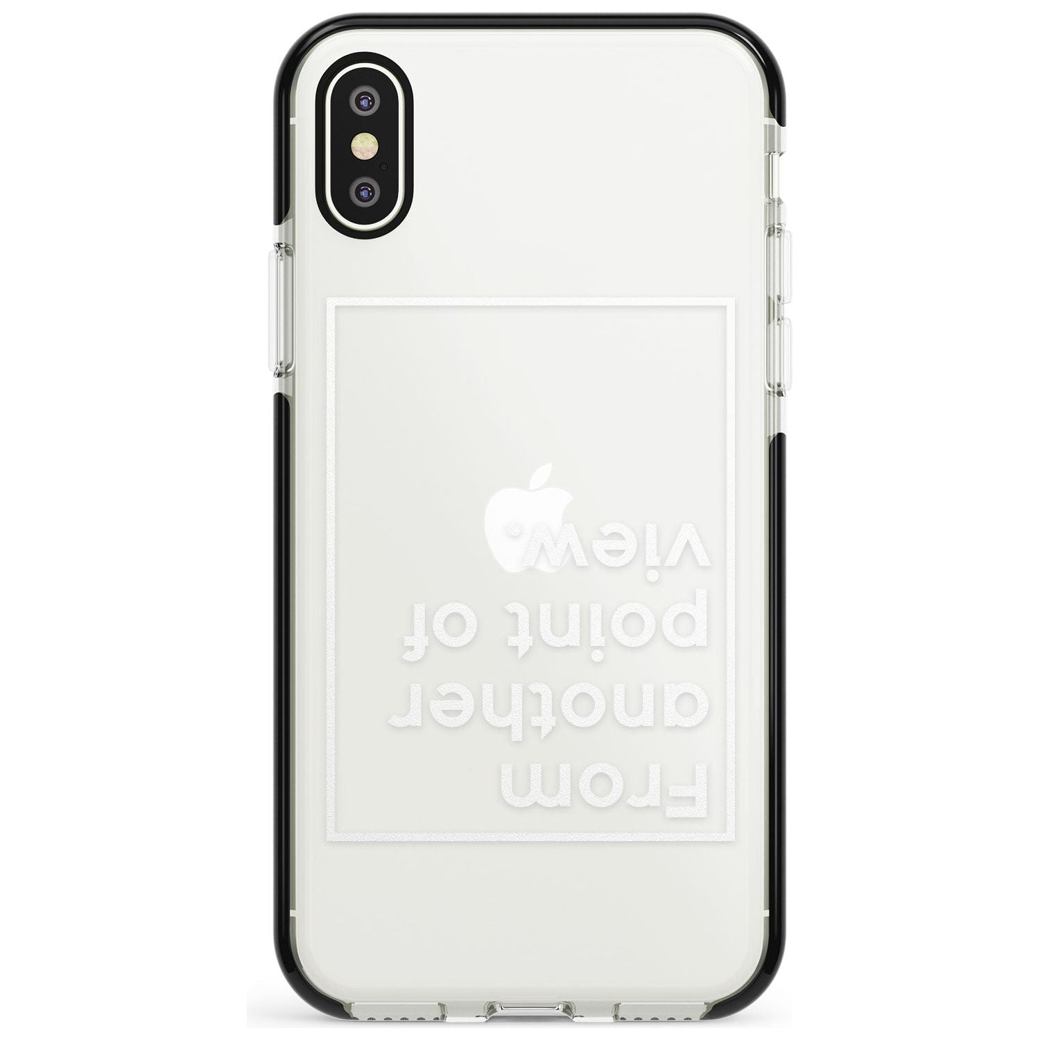 Another Point of View (White) Pink Fade Impact Phone Case for iPhone X XS Max XR