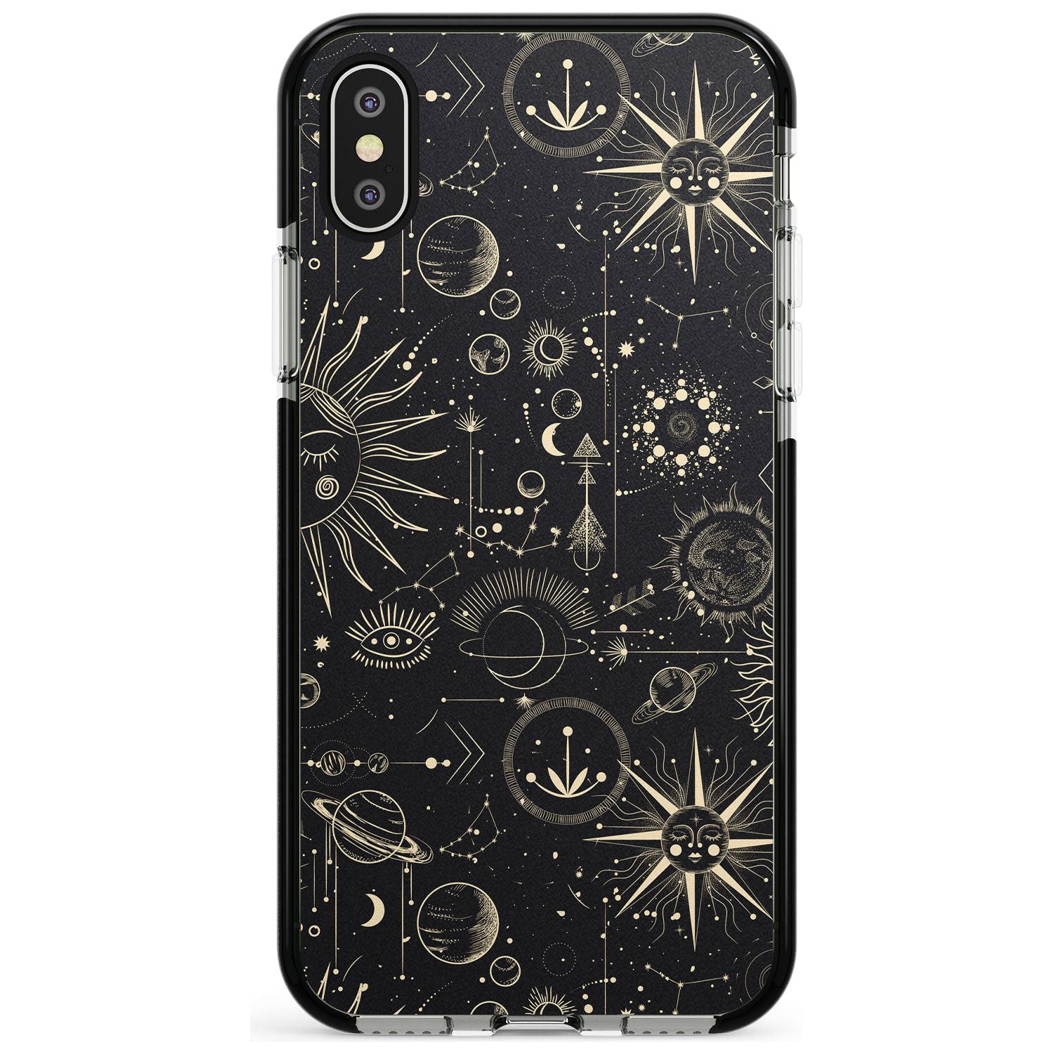 Suns & Planets Pink Fade Impact Phone Case for iPhone X XS Max XR