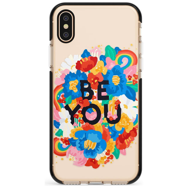 Be You Black Impact Phone Case for iPhone X XS Max XR