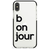 Bonjour Pink Fade Impact Phone Case for iPhone X XS Max XR