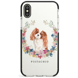 Cavalier King Charles Portrait Spaniel Black Impact Phone Case for iPhone X XS Max XR