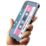 Retro Mixtape Pink Fade Impact Phone Case for iPhone X XS Max XR