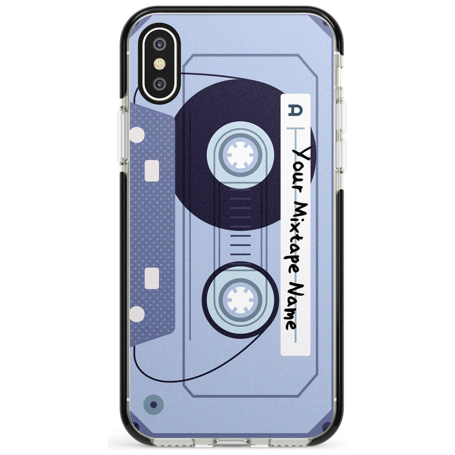 Industrial Mixtape Pink Fade Impact Phone Case for iPhone X XS Max XR