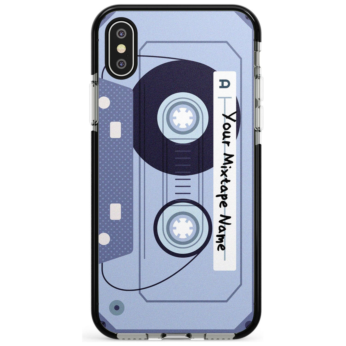 Industrial Mixtape Pink Fade Impact Phone Case for iPhone X XS Max XR