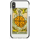 Wheel of Fortune Tarot Card - Colour Pink Fade Impact Phone Case for iPhone X XS Max XR