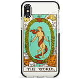 The World Tarot Card - Colour Pink Fade Impact Phone Case for iPhone X XS Max XR