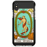 The World Tarot Card - Colour Pink Fade Impact Phone Case for iPhone X XS Max XR