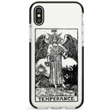 Temperance Tarot Card - Transparent Pink Fade Impact Phone Case for iPhone X XS Max XR