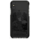 Temperance Tarot Card - Transparent Pink Fade Impact Phone Case for iPhone X XS Max XR