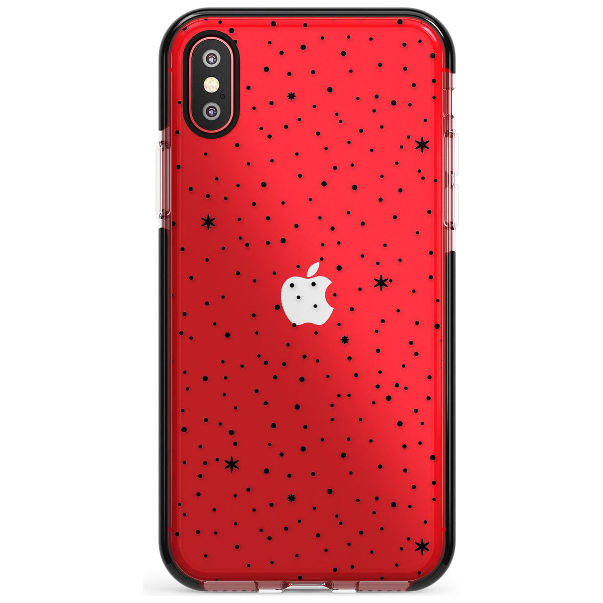 Celestial Starry Sky Pink Fade Impact Phone Case for iPhone X XS Max XR