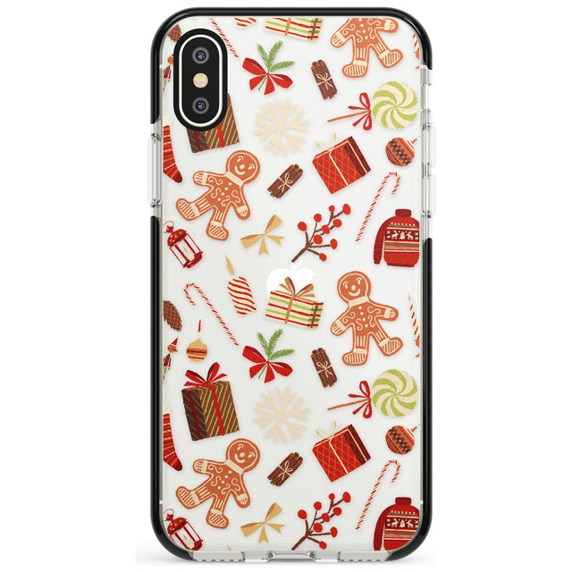 Christmas Assortments Black Impact Phone Case for iPhone X XS Max XR