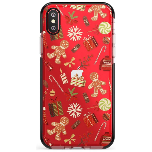 Christmas Assortments Black Impact Phone Case for iPhone X XS Max XR