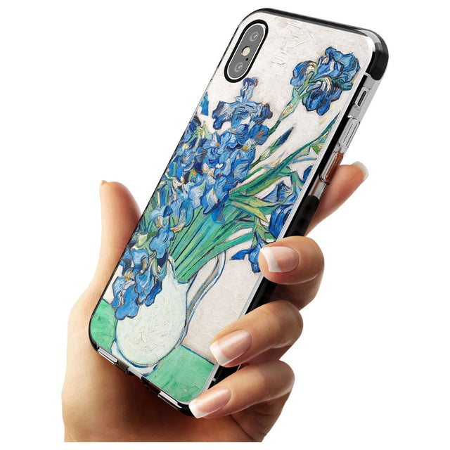 Irises by Vincent Van Gogh Pink Fade Impact Phone Case for iPhone X XS Max XR