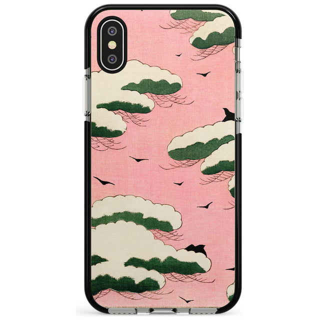 Japanese Pink Sky by Watanabe Seitei Pink Fade Impact Phone Case for iPhone X XS Max XR