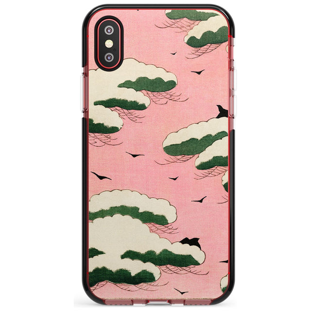 Japanese Pink Sky by Watanabe Seitei Pink Fade Impact Phone Case for iPhone X XS Max XR