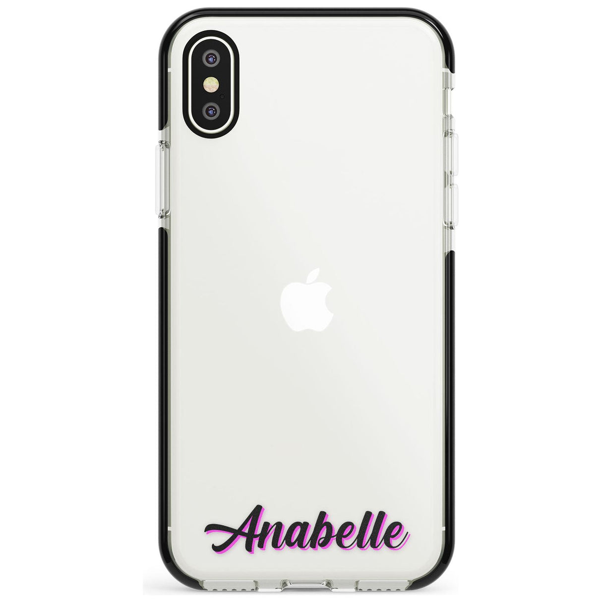 Custom Iphone Case 2B Pink Fade Impact Phone Case for iPhone X XS Max XR