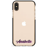 Custom Iphone Case 2B Pink Fade Impact Phone Case for iPhone X XS Max XR