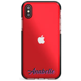 Custom Iphone Case 2B Pink Fade Impact Phone Case for iPhone X XS Max XR