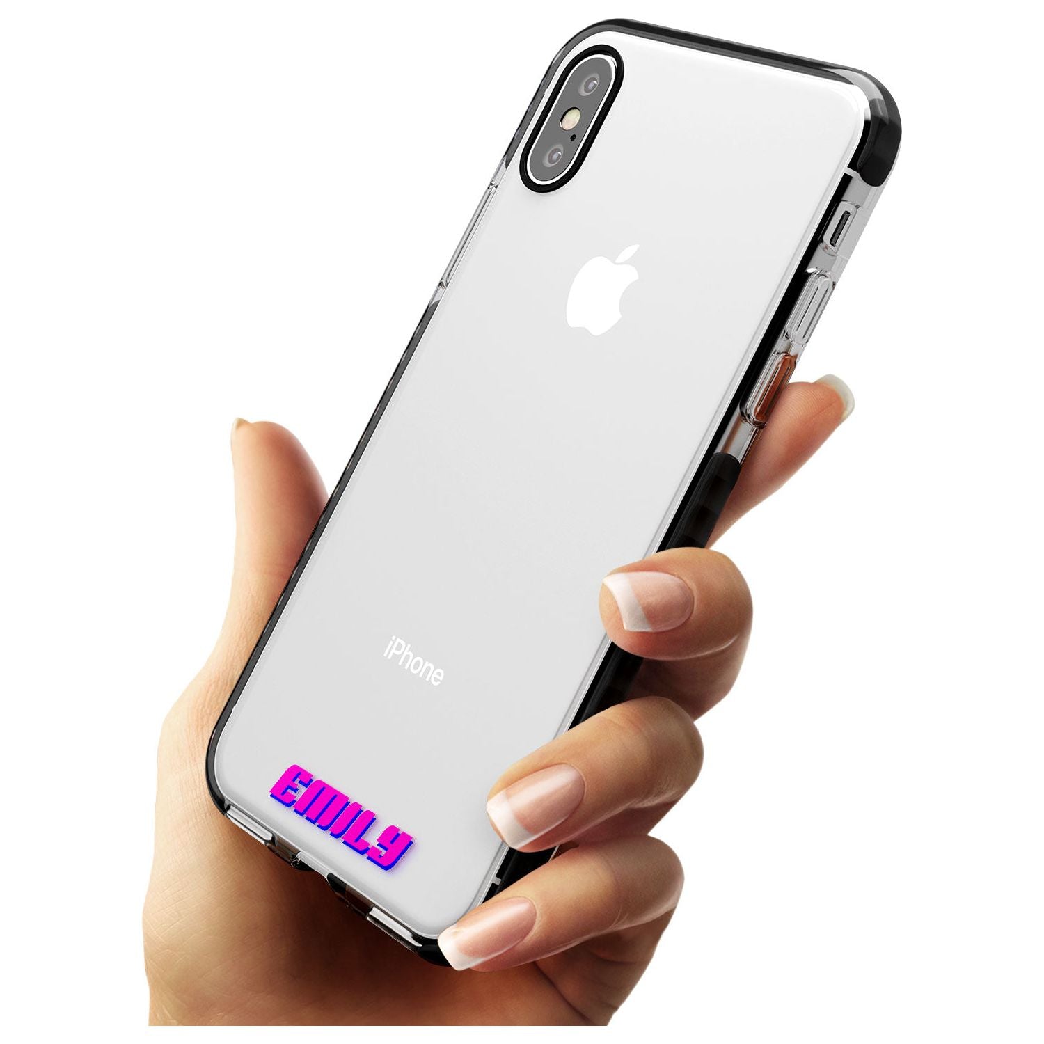 Custom Iphone Case 2C Pink Fade Impact Phone Case for iPhone X XS Max XR