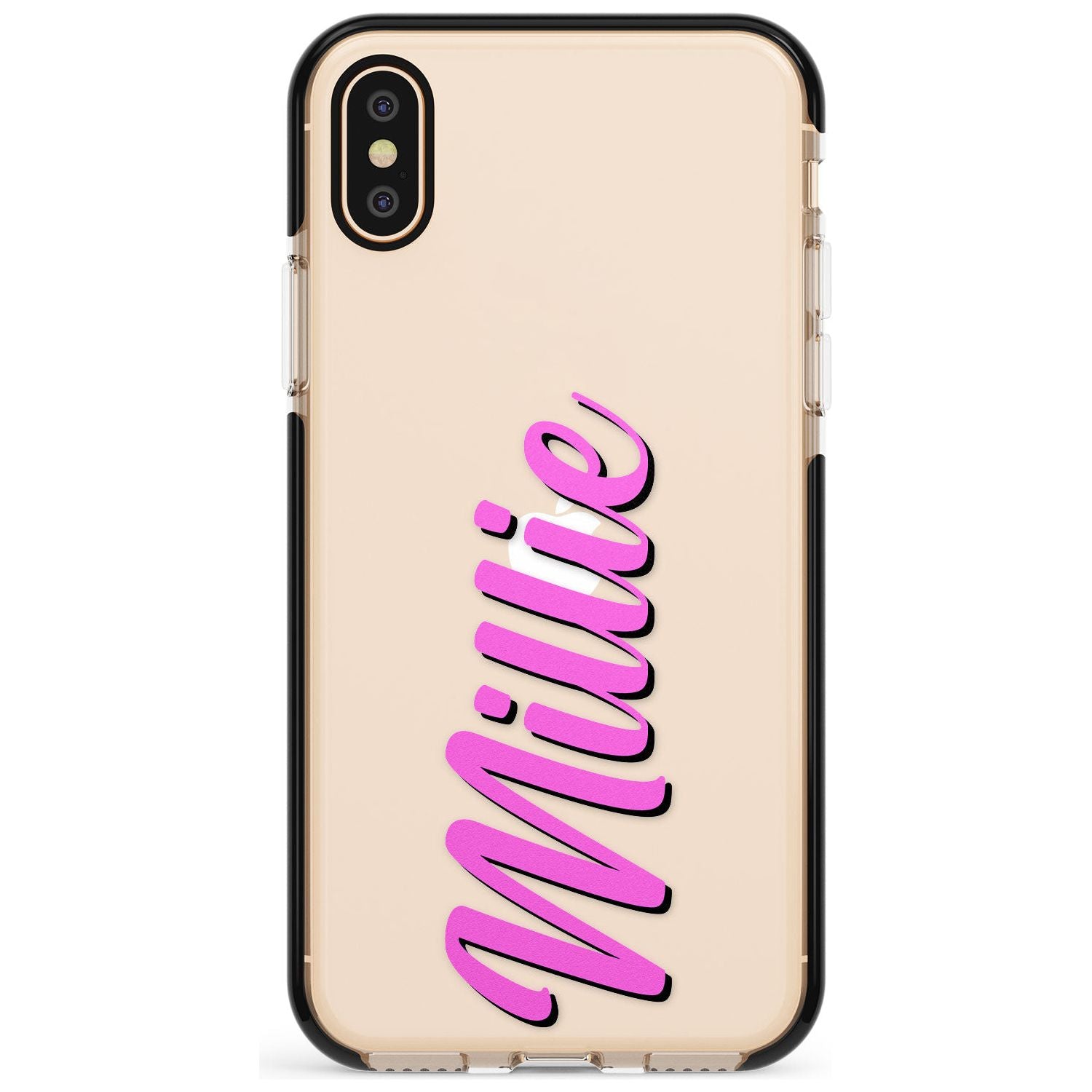 Custom Iphone Case 3C Pink Fade Impact Phone Case for iPhone X XS Max XR